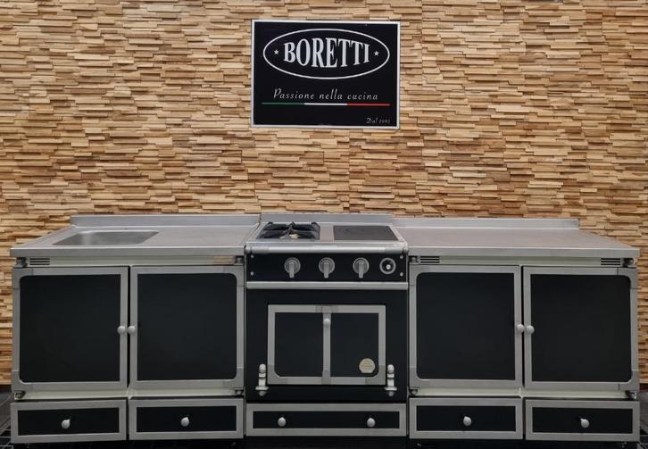 🔥Luxe 3 delige Fornuis La Cornue Chateau 70 / 270 cm Zwart, Elektronische apparatuur, Fornuizen, Zo goed als nieuw, Vrijstaand