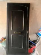 Pvc deur volpaneel b100xh210 donkerblauw en wit binnenkant, Doe-het-zelf en Bouw, Deuren en Vliegenramen, Ophalen of Verzenden