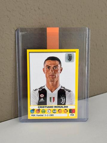 Cristiano Ronaldo 2018 Panini Calciatori beschikbaar voor biedingen