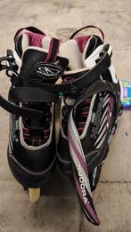 Patins à roulettes alignées, 33-36 bon état,, Sport en Fitness, Skeelers, Ophalen of Verzenden, Gebruikt