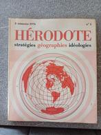 Herodot.Strategieën.Ideologieën. Geografieën., Ophalen of Verzenden, 20e eeuw of later, Gelezen