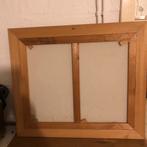 Schilderij met vredig landschap en vliegende vogels, Ophalen, 50 tot 75 cm, Zo goed als nieuw, 50 tot 75 cm