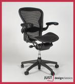 Herman Miller Aeron maat B Grafiet Wave (voorraad:20), Huis en Inrichting, Bureaustoelen, Ophalen, Zwart