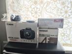 Canon EOS 650D + EF-S 18-55mm F/3.5-5.6 IS II in nieuwstaat, Audio, Tv en Foto, Fotocamera's Digitaal, Ophalen of Verzenden, Zo goed als nieuw