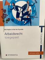 Arbeidsrecht toegepast (achtste editie), Ophalen, Zo goed als nieuw, Hoger Onderwijs, Dirk Heylen