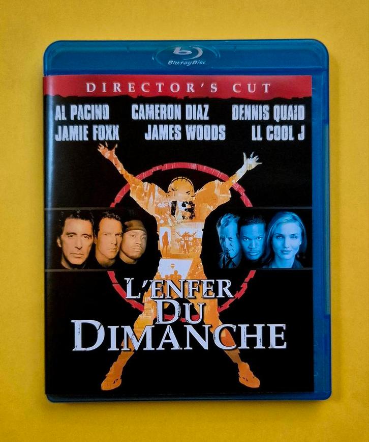 Blu ray Disc du film L'enfer du dimanche - Al Pacino 1999, CD & DVD, Blu-ray, Comme neuf, Aventure, Enlèvement ou Envoi