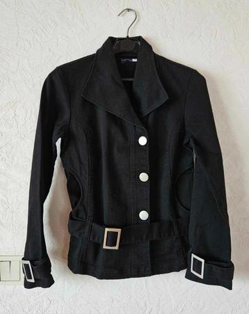 Veste noire mi saison taille S beschikbaar voor biedingen
