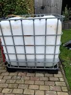 IBC waterton 1000 Liter, Tuin en Terras, Regentonnen, 150 liter of meer, Ophalen, Gebruikt, Kunststof