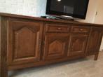 Eiken dressoir, 25 tot 50 cm, 200 cm of meer, Gebruikt, Eikenhout