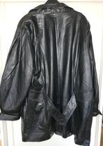 Prachtige zwarte leren jas van Lambertazzi Large voor heren, Kleding | Heren, Ophalen, Zwart