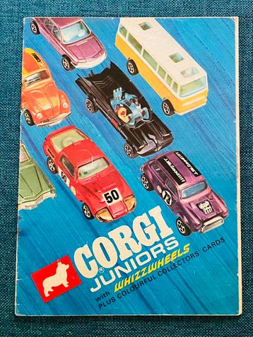 Corgi Toys Juniors+Whizzwheels  poket vouw Katalog 1970