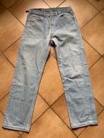Levi's jeans 501 zeer lichtblauw W34 gekrompen L36 gesneden, W32 (confectie 46) of kleiner, Gedragen, Blauw, Levi's