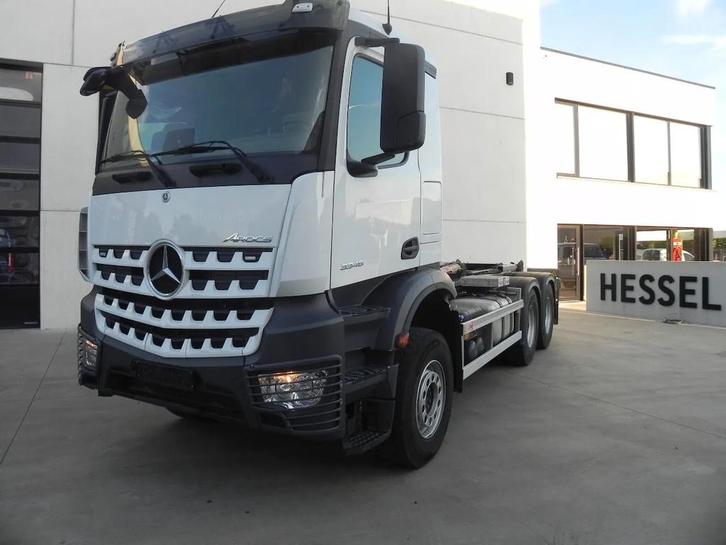 Mercedes-Benz Arocs 2646 containersysteem (bj 2023), Auto's, Vrachtwagens, Te koop, Achteruitrijcamera, Airconditioning, Centrale vergrendeling