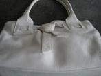 Witte handtas leder /  genuine leather, Handtassen en Accessoires, Tassen | Damestassen, Ophalen of Verzenden, Gebruikt, Wit, Handtas