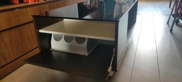 Vintage salontafel, Ophalen, Zo goed als nieuw, Glas