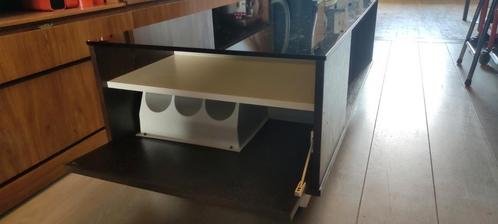 Vintage salontafel, Huis en Inrichting, Tafels | Salontafels, Zo goed als nieuw, Glas, Ophalen