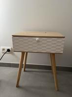 Lot de 2 tables de nuits en bois, Huis en Inrichting, Slaapkamer | Nachtkastjes, Ophalen, Zo goed als nieuw, Hout