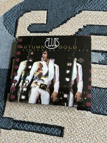 Elvis dubbele live bootleg cd, Autumn gold,  beschikbaar voor biedingen