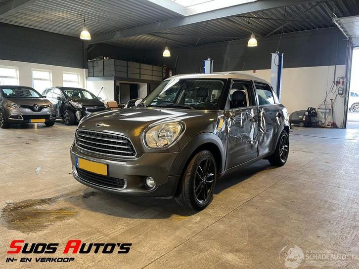 MINI Countryman 1.6 Cooper Chili, Autos : Divers, Voitures accidentées, Mini, Boîte manuelle, Essence, Break, Argent ou Gris