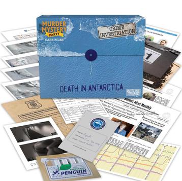 Murder Mystery Party Case Files Death Antarctica Detective beschikbaar voor biedingen
