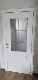 Verfdeur met glas, Ophalen, Zo goed als nieuw, Glas