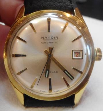 11) Manoir automatique vintage, calibre ETA 2472 25 rubis in beschikbaar voor biedingen