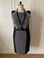 Grijs/Zwart getailleerde jurk 42/44 : Marks & Spencer (New), Kleding | Dames, Marks & Spencer, Maat 42/44 (L), Ophalen of Verzenden