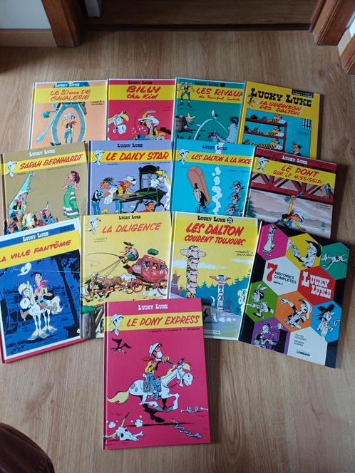 Bd Lucky Luke, Boeken, Stripverhalen, Zo goed als nieuw, Meerdere stripboeken, Ophalen of Verzenden
