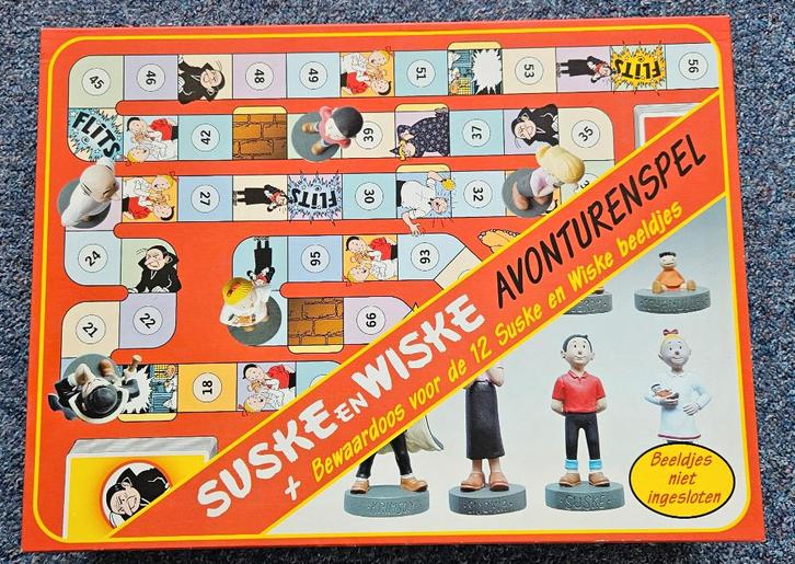 Vandersteen Suske en Wiske Avonturenspel 2000 Merison, Verzamelen, Stripfiguren, Nieuw, Boek of Spel, Suske en Wiske, Ophalen of Verzenden