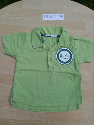 Polo vert, marque Da-da, taille 74, garçon, Garçon, Da-da, Enlèvement ou Envoi, Comme neuf
