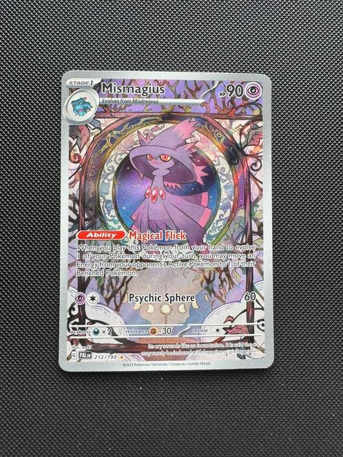 Mismagius - 212/193 (Paldea Evolved), Hobby en Vrije tijd, Verzamelkaartspellen | Pokémon, Ophalen of Verzenden