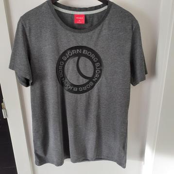 BJORN BORG Grijze T-shirt Maat: M Prijs: € 2 beschikbaar voor biedingen