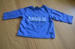 JBC Cuddles & smiles T-shirt lange mouw nr 3 blauw maat 62, Kinderen en Baby's, Babykleding | Maat 62, Jongetje of Meisje, JBC