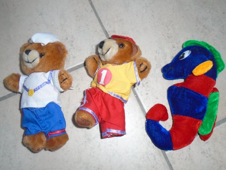 KNUFFELBEESTEN: BEER „AGFA” -HYPOCAMPE, Verzamelen, Beren en Cherished Teddies, Zo goed als nieuw, Overige typen, Overige merken