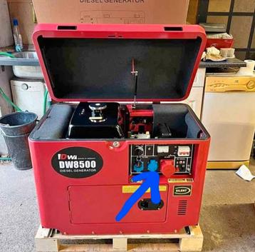 Generateur diesel 5000 watt beschikbaar voor biedingen