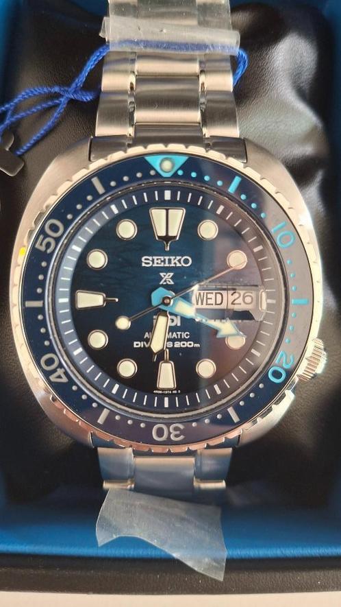 Seiko SRPK01 Padi King Turtle Special Edition nieuw, Handtassen en Accessoires, Horloges | Heren, Nieuw, Polshorloge, Seiko, Staal