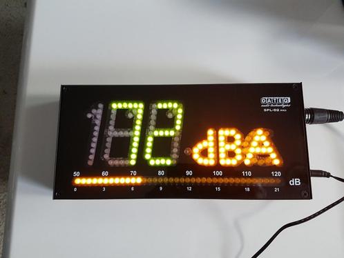 decibel meter dateq spl-2 te koop, Muziek en Instrumenten, Licht en Laser, Zo goed als nieuw, Overige typen, Geluidgestuurd, Ophalen