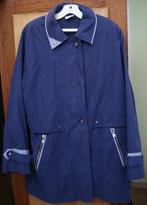 lichte parka - blauwe - maat 42:44 - als nieuw, Kleding | Dames, Jasjes, Kostuums en Pakken, Blauw, Maat 42/44 (L), Ophalen of Verzenden