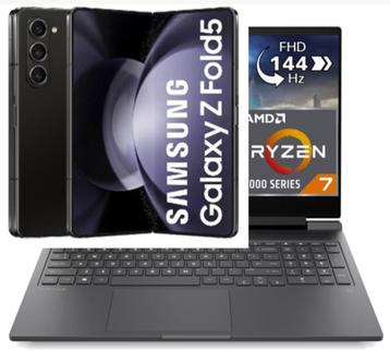 Samsung Galaxy Z Fold 5 met HP Victus 16-s0010nf beschikbaar voor biedingen