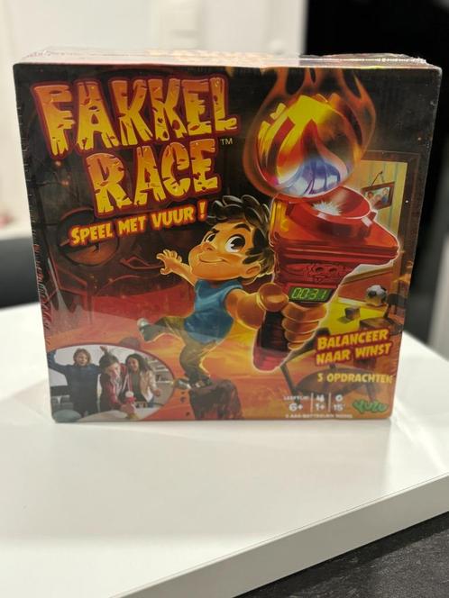 bordspel - gezelschapsspel - Fakkel Race - ongeopend, Hobby & Loisirs créatifs, Jeux de société | Jeux de plateau, Enlèvement ou Envoi