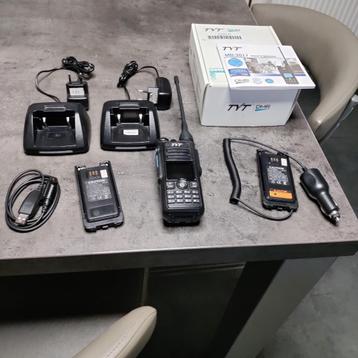 TYT portabel  model:  MD-2017  analoog + DMR, Télécoms, Talkie-walkie ou Walkie-talkie, 15 km ou plus, Enlèvement, Fonction mains libres