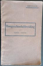 Brugge. Hoogeschooluitbreiding 1911-1912., Enlèvement ou Envoi