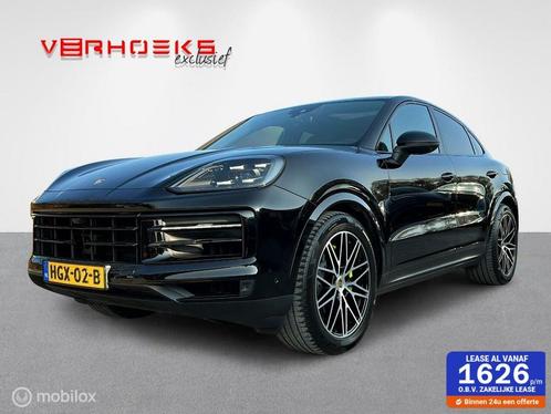 Porsche Cayenne Coupé 3.0 E-Hybrid Pano / Bose / Leer / 21", Auto's, Porsche, Cayenne, 4x4, ABS, Adaptieve lichten, Adaptive Cruise Control