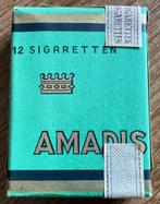 Oud pakje GOSSET/AMADIS sigaretten, Verzamelen, Rookartikelen, Aanstekers en Luciferdoosjes, Ophalen of Verzenden, Zo goed als nieuw