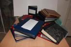 LOT  ALBUMS  TIMBRES  DU  MONDE, Timbres & Monnaies, Enlèvement