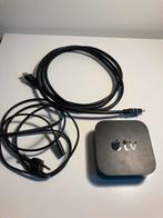 Apple TV noire A1624, TV, Hi-fi & Vidéo, Enlèvement ou Envoi, Comme neuf, HDMI