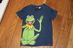 blauwe t-shirt Kermit maat 98-104, Enfants & Bébés, Vêtements enfant | Taille 98, Enlèvement ou Envoi, Comme neuf, Garçon, Chemise ou À manches longues