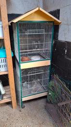 Haute cage pour oiseaux (canaris, mandarins,...), Enlèvement, Comme neuf