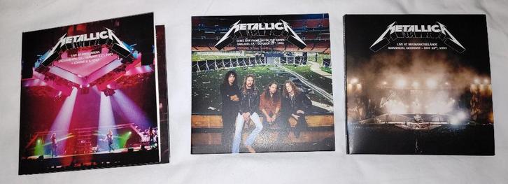 Lot de 5 CD live Black Album Metallica neufs, CD & DVD, CD | Hardrock & Metal, Comme neuf, Enlèvement ou Envoi