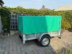 Aanhangwagen (ongeremde enkelasser) met huif, Ophalen, Zo goed als nieuw